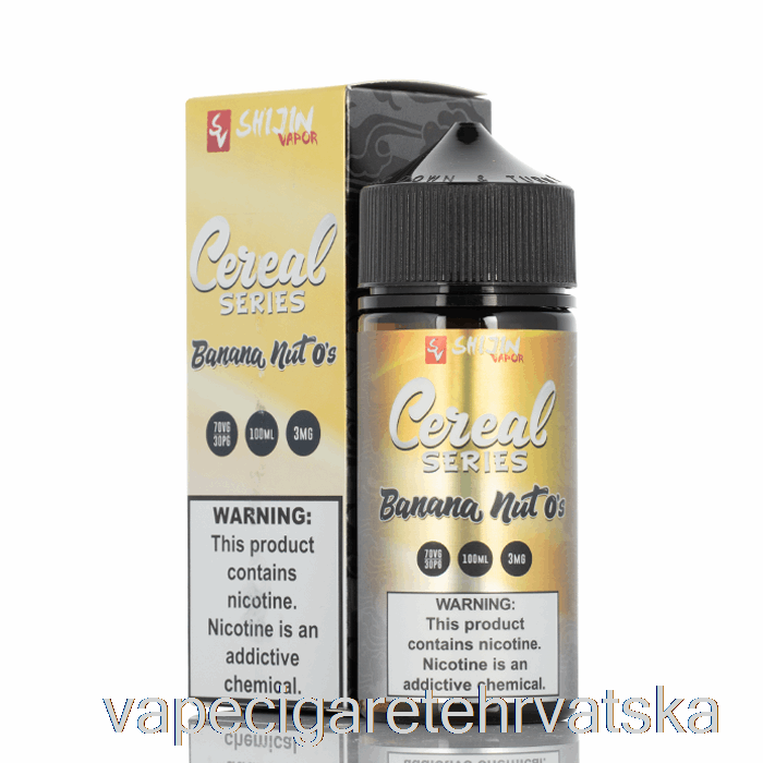 Vape Cigarete Banana Nut O's - Serija žitarica - Shijin Vapor - 100 Ml 0 Mg